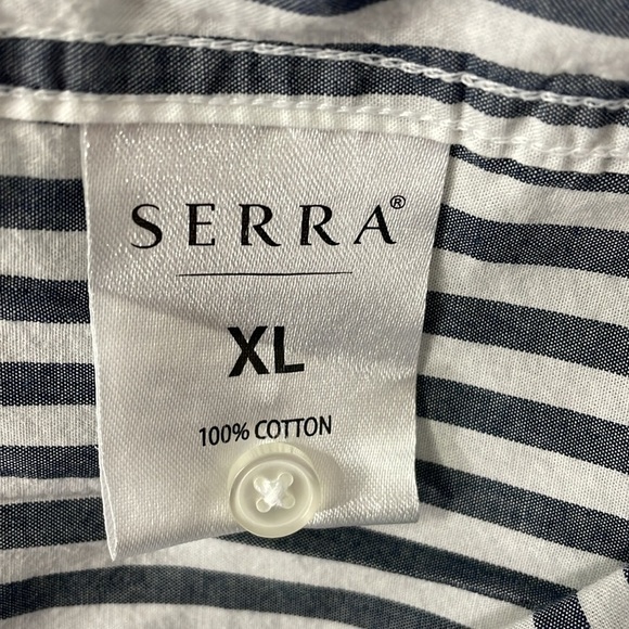 Serra Striped Button Top - Picture 6 of 6